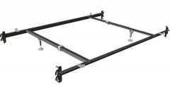 Full to Queen Hook In Bed Rail Conversion Frame