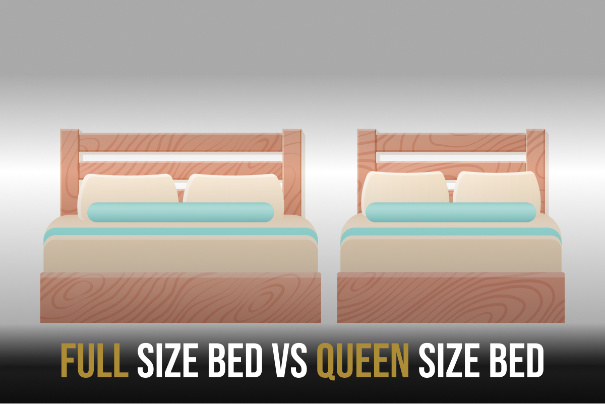 Full Size Bed vs Queen Size Bed - which one is best for you?